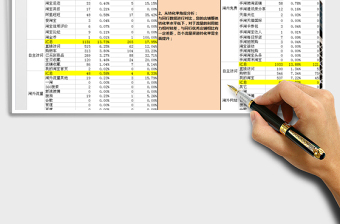 2021年2017旗舰店搜索流量执行表-案例精品