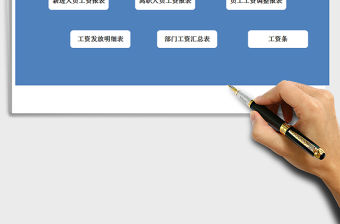 2021年財務工資管理系統（工資條打印）