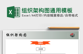 2021年組織架構圖通用模板免費下載