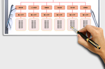 2021年企業組織架構表