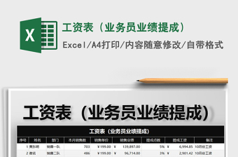 2021年工資表（業(yè)務(wù)員業(yè)績(jī)提成）
