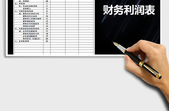 2021年財(cái)務(wù)利潤(rùn)表模板