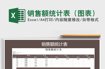 2021年銷售額統(tǒng)計(jì)表（圖表）