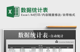 2021年數據統計表