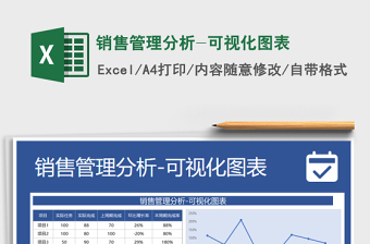 2021年銷售管理分析-可視化圖表