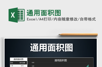 2021年通用面積圖