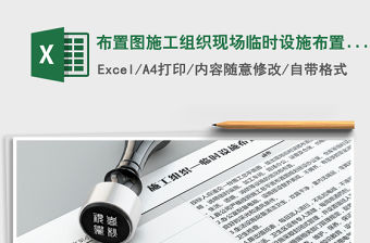 2021年布置圖施工組織現場臨時設施布置圖