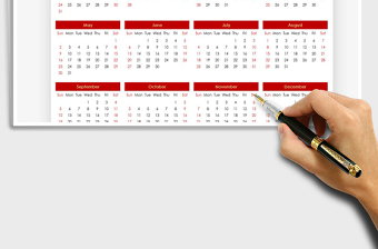 2021年萬(wàn)年歷