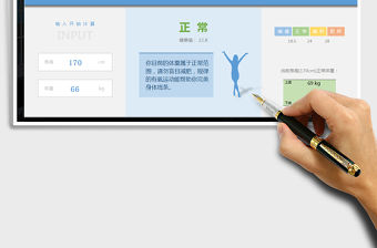 2021年體重計算器 健康指數計算器