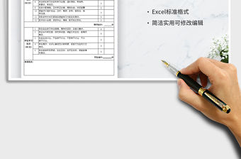 2021年課堂效率評價表