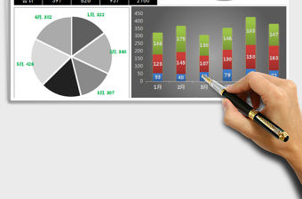 2021年半年不同產品銷售數據對比-三種產品
