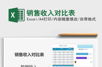 2021年銷售收入對比表