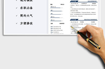 2021年簡約應屆財務會計求職簡歷