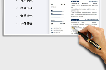 2021年簡(jiǎn)約應(yīng)屆財(cái)務(wù)會(huì)計(jì)求職簡(jiǎn)歷