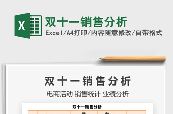 2021年雙十一銷售分析