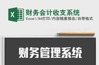 2021年財(cái)務(wù)會(huì)計(jì)收支系統(tǒng)