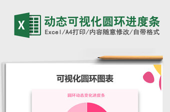 2021年動態可視化圓環進度條