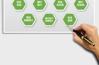 2021年簡潔高效財務出納收支系統