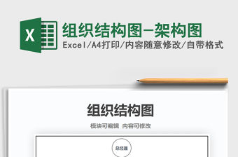 2021年組織結構圖-架構圖