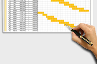 2021年項目進度明細表