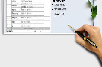 2021年銷售內勤人員月度績效考核表