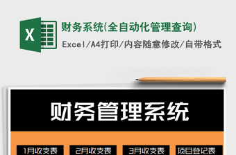 2021年財(cái)務(wù)系統(tǒng)(全自動(dòng)化管理查詢)