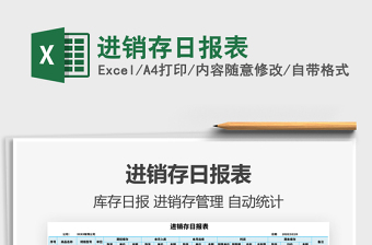 2021年進(jìn)銷存日?qǐng)?bào)表