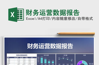 2021年財務運營數據報告