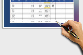 2021年現(xiàn)金出納日記賬+收支表