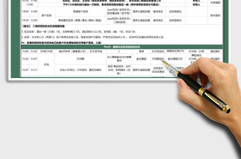 2021年年會活動策劃表