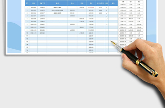 2021年企業(yè)財(cái)務(wù)收支賬（按日統(tǒng)計(jì)分析）