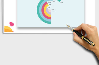 2021年動態可視化圓環圖