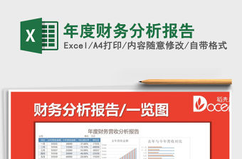 2021年年度財務分析報告