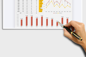 2021年销售业绩完成率统计表