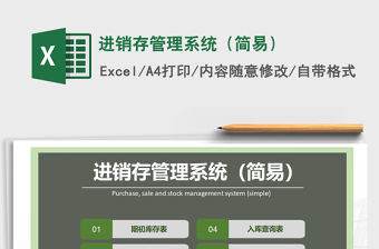 2021年進銷存管理系統（簡易）