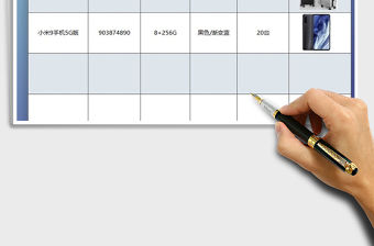 2021年活動(dòng)物資需求采購(gòu)表