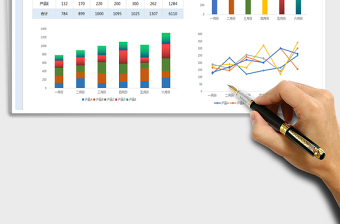 2021年销售数据分析表（直观图表显示）