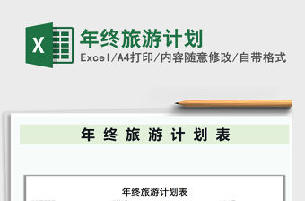 2021年年終旅游計劃