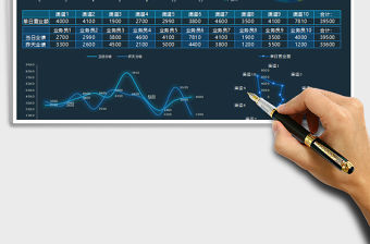 2021年營業額日報（科技風）