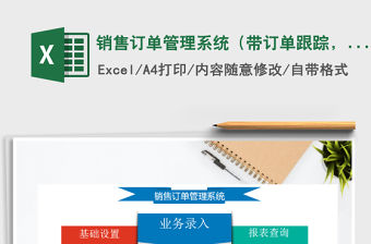 2021年銷售訂單管理系統(tǒng)（帶訂單跟蹤，單位往來）