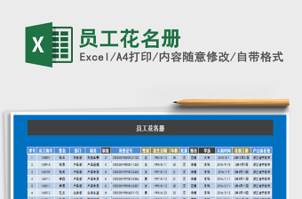 2021年员工花名册