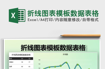 2021年折線圖表模板數(shù)據(jù)表格免費(fèi)下載