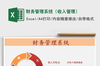 2021年財(cái)務(wù)管理系統(tǒng)（收入管理）免費(fèi)下載