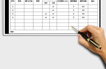 2021年制作統計表