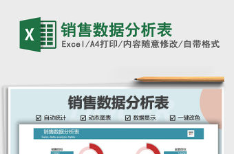 2021年銷售數(shù)據(jù)分析表