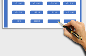2021年進銷存管理系統(tǒng)(有公式自動計算)
