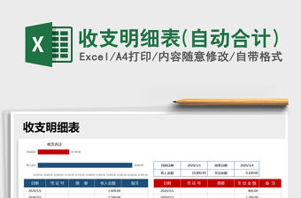 2021年收支明細表(自動合計)