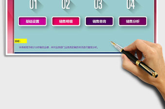 2021年銷售業績分析查詢系統