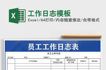 2021年工作日志模板