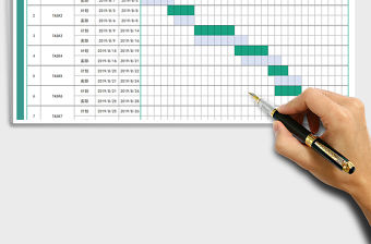 2021年任務(wù)計劃表+甘特圖